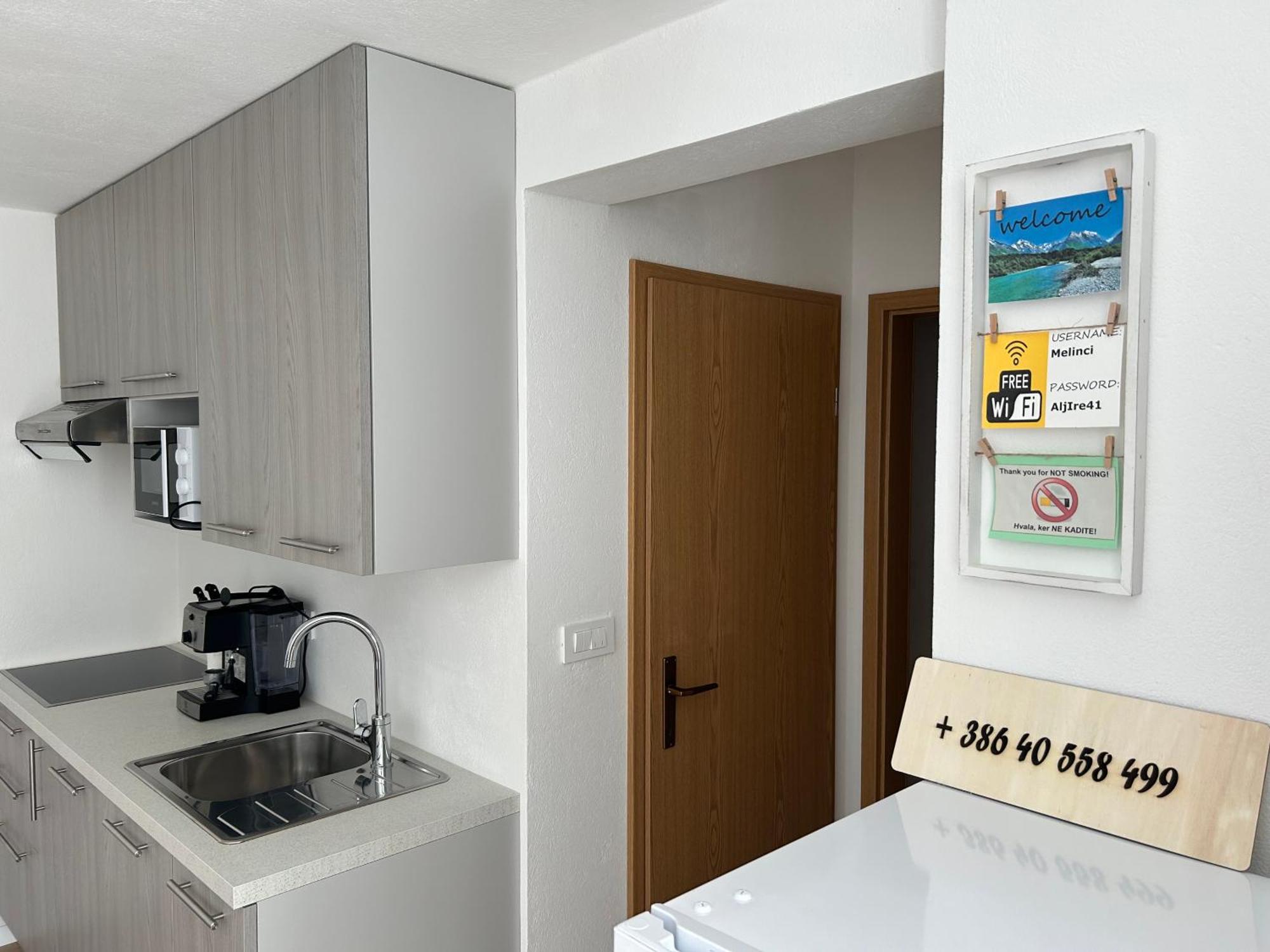 Apartma Melinc Bovec Bagian luar foto